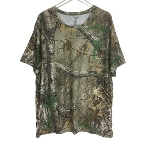 Realtree Oak-moss Camo Short Sleeve‎ Tee 2XL